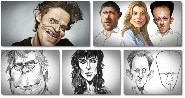 caricature drawing tutorial and fun with caricatures
