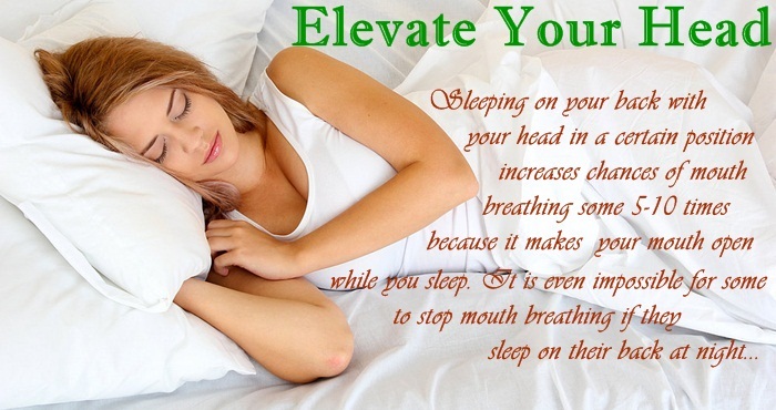 Image result for elevate your face when sleeping pic