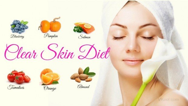 What foods can you eat to help you get clearer skin?