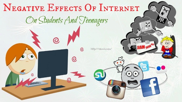 disadvantages of internet for youth