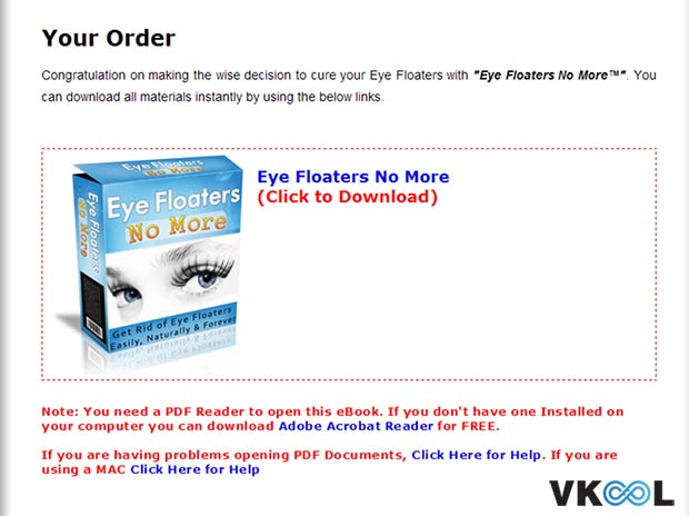 Eye floaters no more pdf download