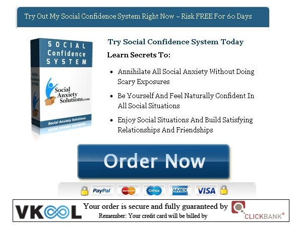 Social confidence system 
