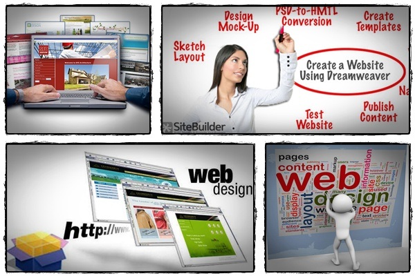 how to design a website software