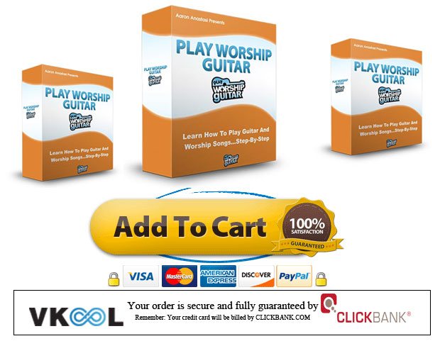 Play worship guitar order now