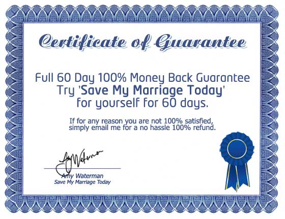 Save my marriage today money back guarantee