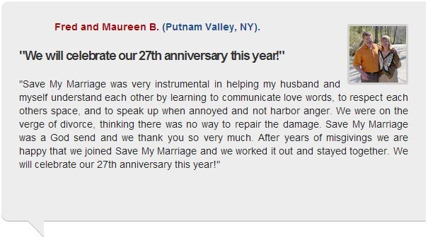 Save my marriage today testimonial