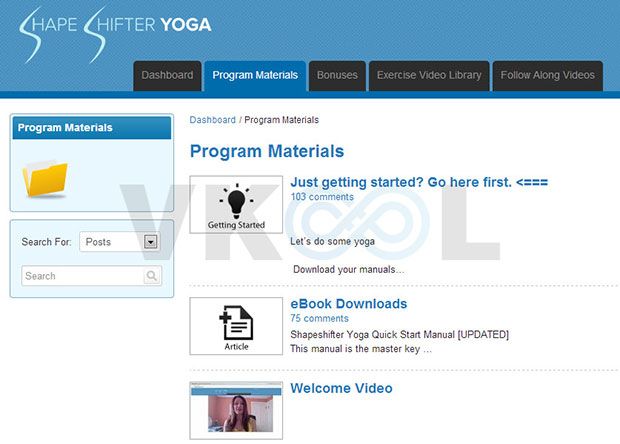 Shapeshifter yoga membership site bouses