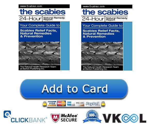 The scabies 24 hour natural remedy report order