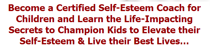 self-esteem elevation for children 