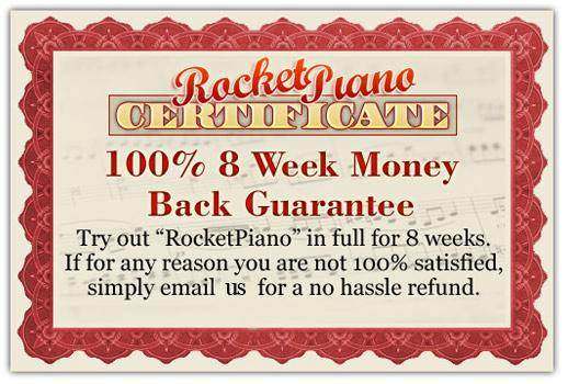 Rocket piano guarantee