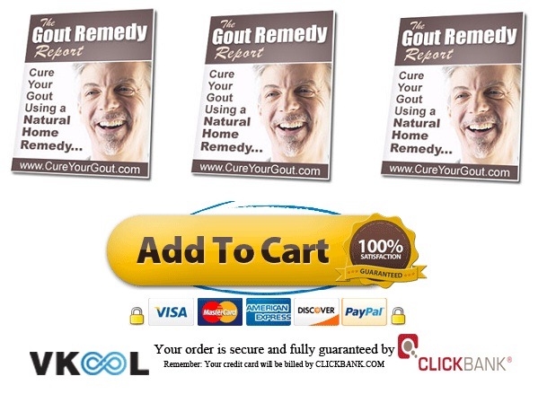 how to get rid of gout the gout remedy report 1