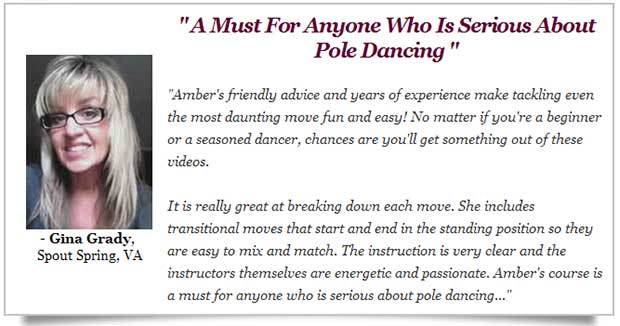 Pole dancing course comment