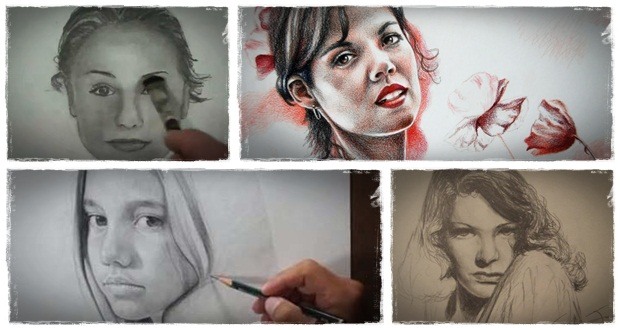 how to draw portraits of people in pencil learn to draw people step by step