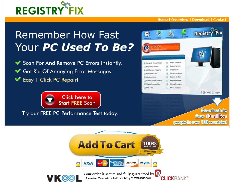 registry cleaning software freeware registry fix