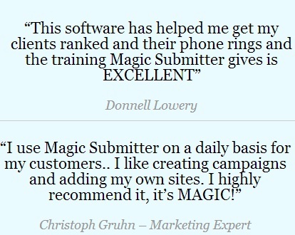 Magic submitter review