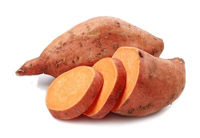 snack on sweet potatoes
