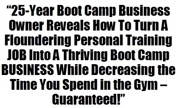 sure victory boot camp business in a box 