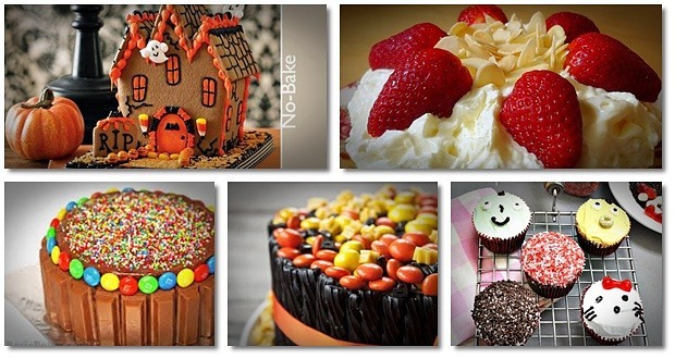easy ways to decorate a cake at home