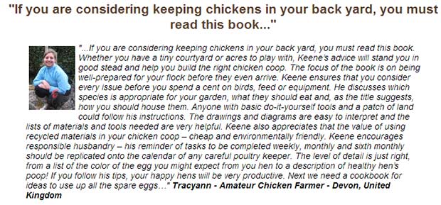 Building a chicken coop ebook comment