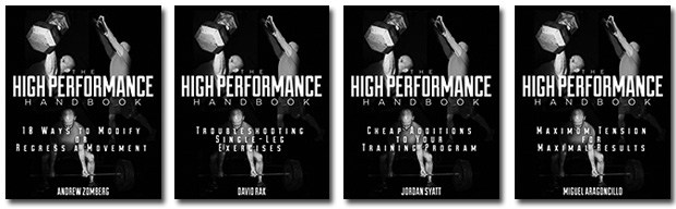 High performance handbook packge bonuses