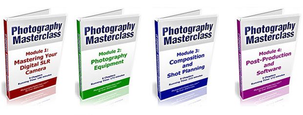 Photography masterclass modules