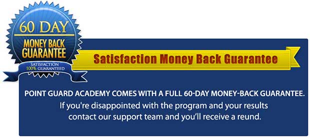 Point guard academy money back guarantee