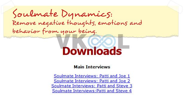 Attracting a soulmate download page