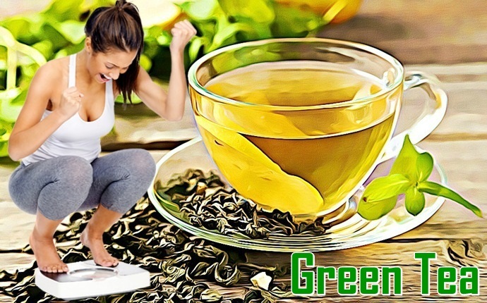 drinks to lose weight - green tea