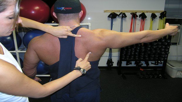 how to straighten spine-elevated shoulder