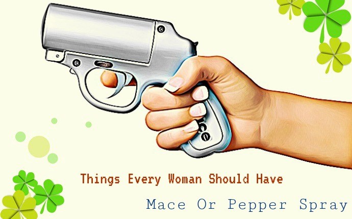 things every woman should have - mace or pepper spray