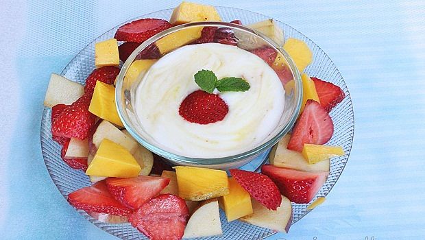 Fruit and yogurt review