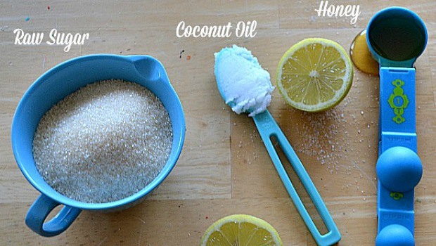 coconut oil, lemon juice, and raw honey hand scrub recipe download