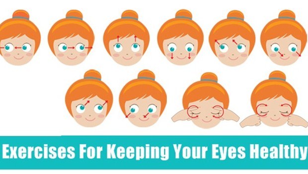 do exercises for the eyes