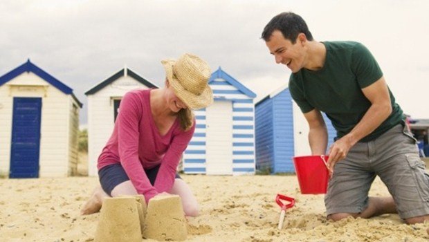 establish a sand castle