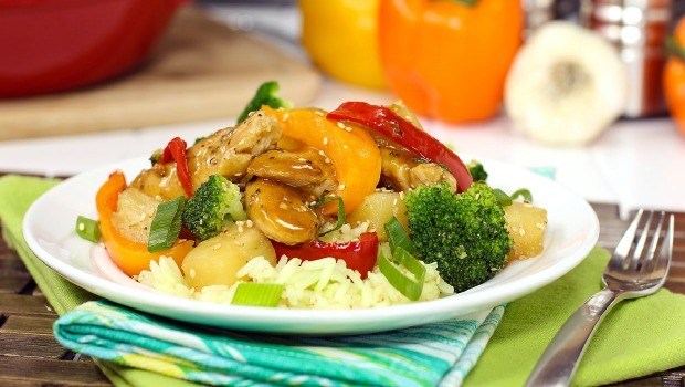 grilled chicken with broccoli florets download