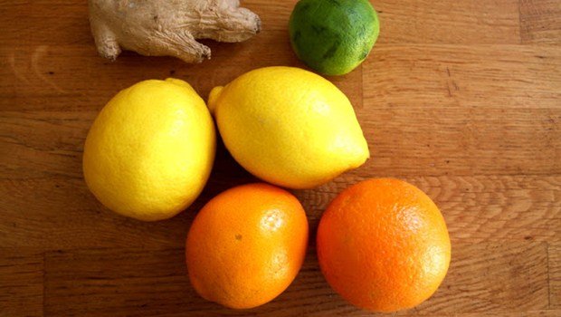 lemon orange citrus smoothie