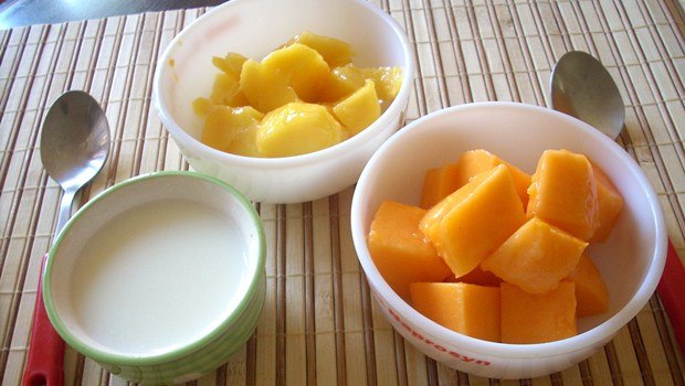 papaya and yogurt recipe for split ends