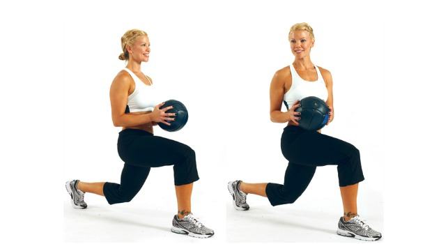 do lunge exercise