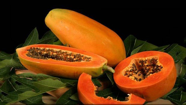 exfoliate skin-papaya