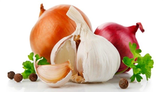 garlic and onions