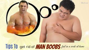 get rid of man boobs in a week