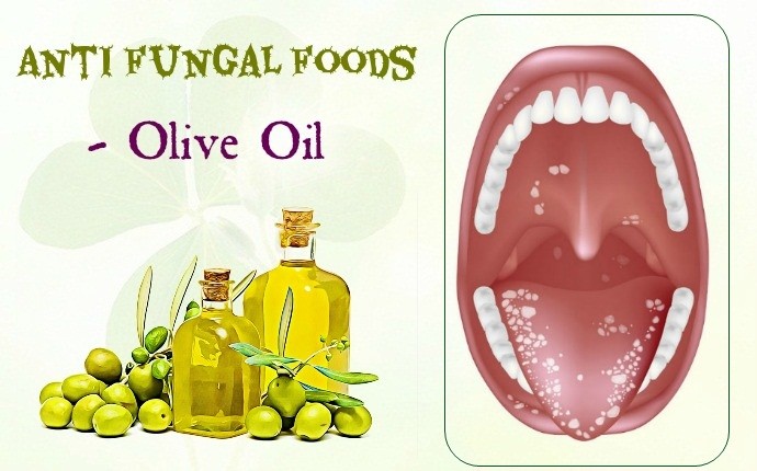 anti fungal foodsapple - olive oil
