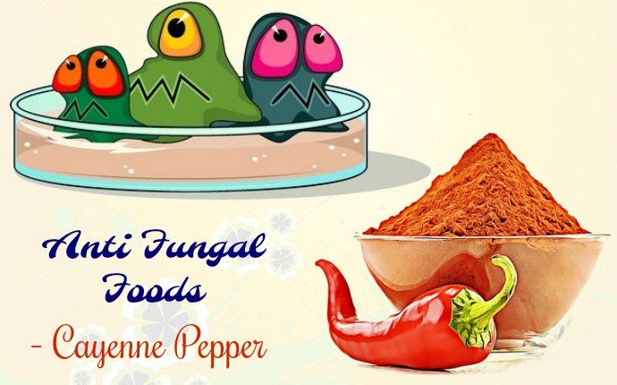 anti fungal foodsapple - cayenne pepper