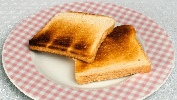 burnt toast can settle an upset stomach