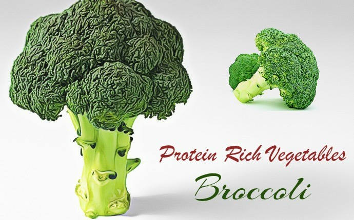 protein rich vegetables - broccoli