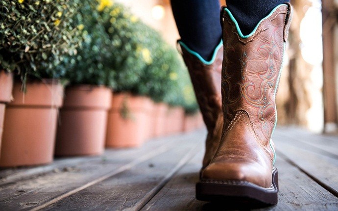 how to soften leather - walking around in your boots to soften them