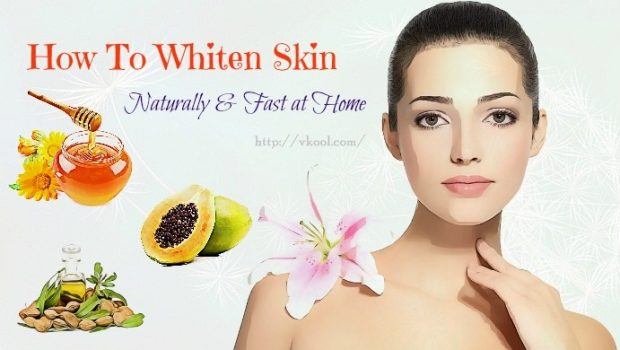 how to whiten skin fast