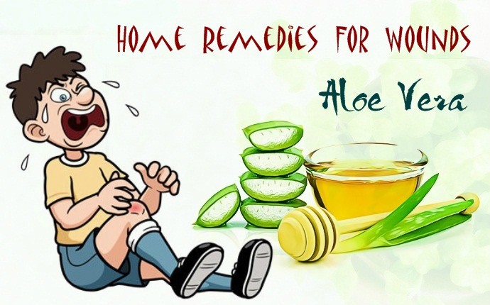 home remedies for wounds - aloe vera