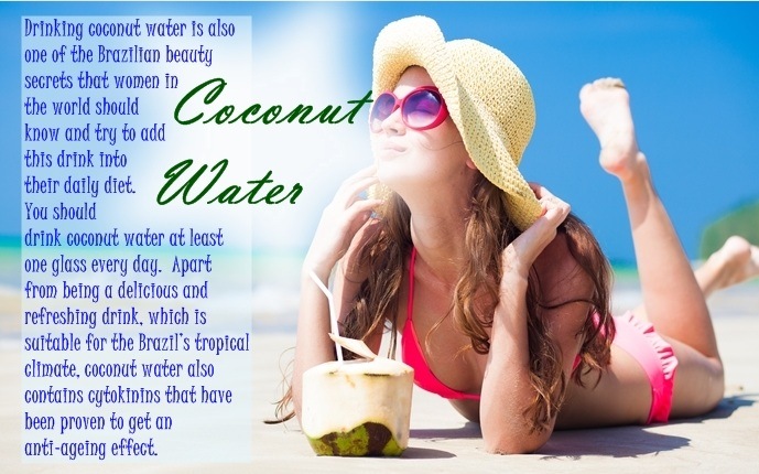 brazilian beauty secrets - coconut water