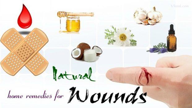home remedies for wounds on face
